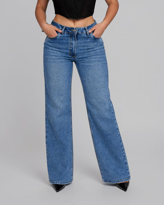Wide Leg Jeans de Mujer