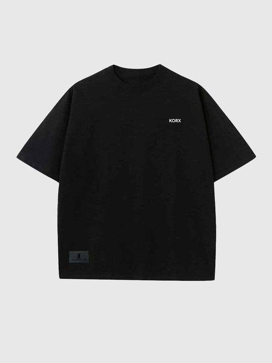 Camiseta Básica Negra - Oversized