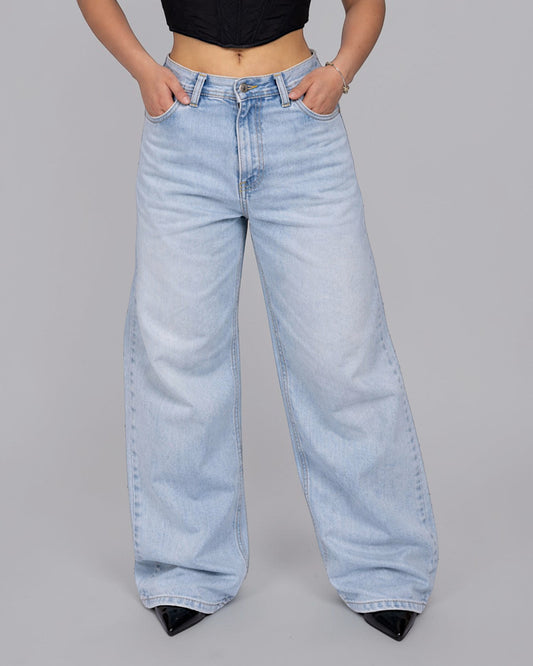Baggy Wide Jeans Mujer