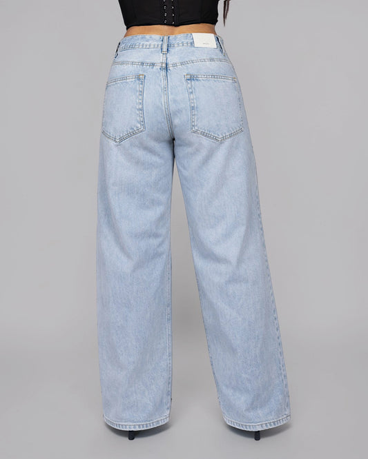 Baggy Wide Jeans Mujer