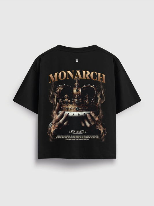 CAMISETA OVERSIZED NEGRO | MONARCH