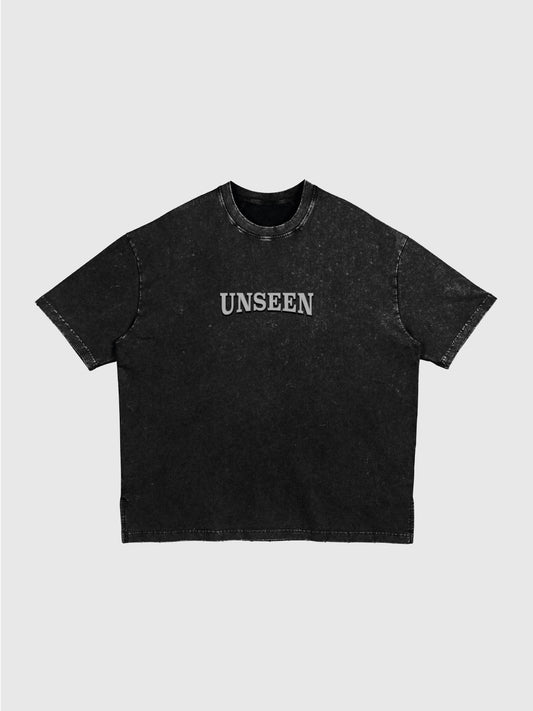 CAMISETA OVERSIZED GRIS ACID WASH | UNSEEN