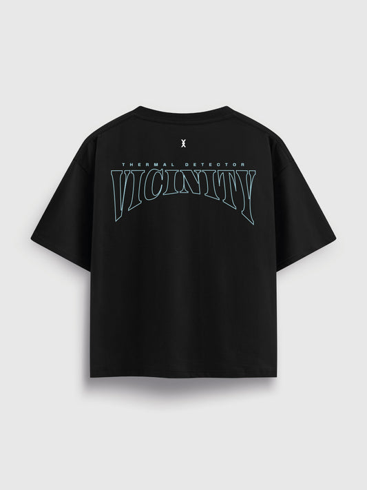 CAMISETA OVERSIZED NEGRO | VICINITY