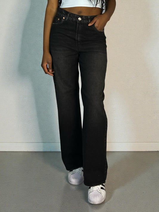 Baggy Wide Negro Mujer